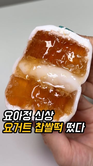 먹통령 영상에 소개된 요아정 신상 요거트 찹쌀떡