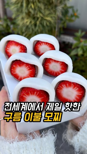 나고야 키타가와의 딸기와 부드러운 하부타에모찌